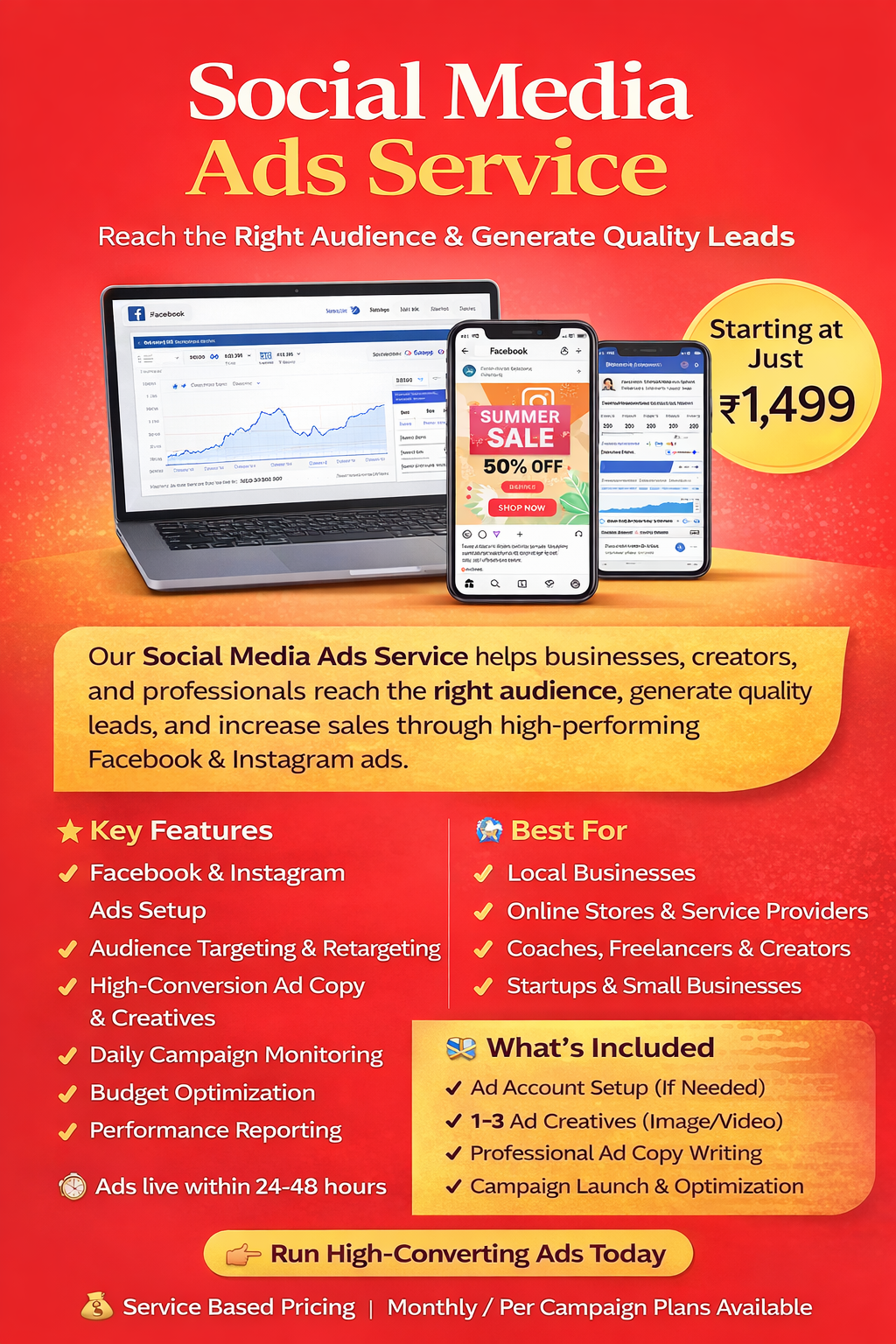 Social Media Ads Service Social Media Ads Service